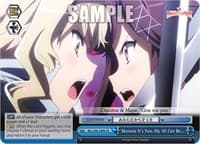 Because It's You, My All Can Be... - Revue Starlight The Movie - Weiss Schwarz card