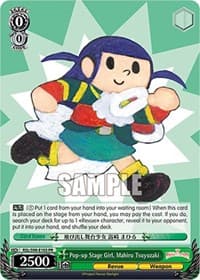 Pop-up Stage Girl, Mahiru Tsuyuzaki - Revue Starlight The Movie - Weiss Schwarz card