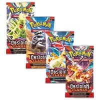 Obsidian Flames Booster Pack Art Bundle [Set of 4] - SV03: Obsidian Flames - Pokemon card