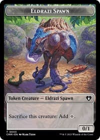Eldrazi Spawn // Rat Double-Sided Token - Commander Masters - Magic: The Gathering card