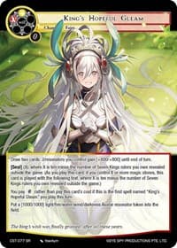 King's Hopeful Gleam - Clash of the Star Trees - Force of Will card