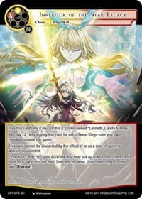 Inheritor of the Star Legacy - Clash of the Star Trees - Force of Will card