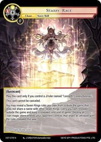 Starry Rage - Clash of the Star Trees - Force of Will card