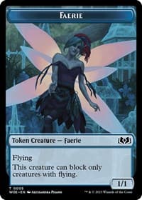Faerie // Food (0010) Double-Sided Token - Wilds of Eldraine - Magic: The Gathering card