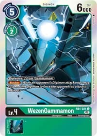 WezenGammamon - Resurgence Booster - Digimon Card Game card