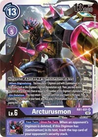 Arcturusmon - Resurgence Booster - Digimon Card Game card