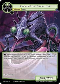 Googly-Eyed Chameleon - Clash of the Star Trees - Force of Will card