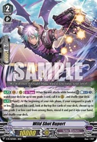 Wild Shot Rupert - V Promo Cards - Cardfight Vanguard card