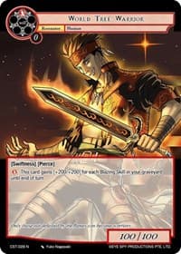 World Tree Warrior - Clash of the Star Trees - Force of Will card