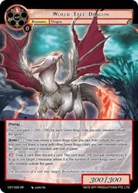 World Tree Dragon - Clash of the Star Trees - Force of Will card