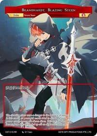 Brandhardt, Blazing Stern - Clash of the Star Trees - Force of Will card
