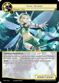 Fairy Soldier - Clash of the Star Trees - Force of Will card