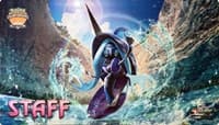 Pokemon TCG: Pokemon Championship Regional Tapu Fini Staff Playmat - Pokemon International Playmats - Playmats card