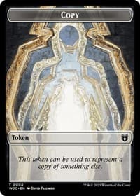 Copy // Monster Role / Virtuous Role Double-Sided Token - Commander: Wilds of Eldraine - Magic: The Gathering card
