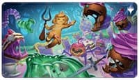 Wilds of Eldraine Food Fight White Stitched Standard Gaming Playmat for Magic: The Gathering - Ultra Pro Playmats - Playmats card