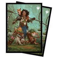 Wilds of Eldraine Ellivere of the Wild Court Standard Deck Protector sleeves for Magic (100-pack) - Ultra Pro Card Sleeves - Card Sleeves card