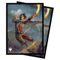 Wilds of Eldraine Kellan, the Fae-Blooded Standard Deck Protector sleeves for Magic (100-pack) - Ultra Pro Card Sleeves - Card Sleeves card
