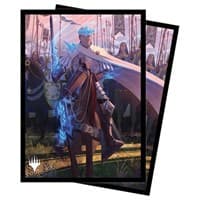 Wilds of Eldraine Will, Scion of Peace (Borderless) Standard Deck Protector sleeves for Magic (100-pack) - Ultra Pro Card Sleeves - Card Sleeves card