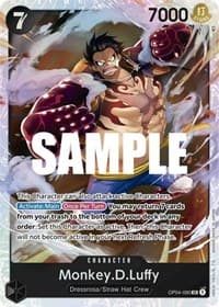 Monkey.D.Luffy (090) - Kingdoms of Intrigue - One Piece Card Game card