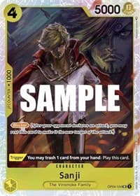 Sanji (104) - Kingdoms of Intrigue - One Piece Card Game card