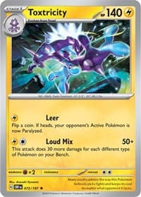 Toxtricity - Deck Exclusives - Pokemon card