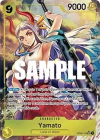 Yamato (Alternate Art) - Kingdoms of Intrigue - One Piece Card Game card
