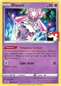 Diancie - Prize Pack Series Cards - Pokemon card