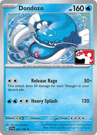 Dondozo - Prize Pack Series Cards - Pokemon card
