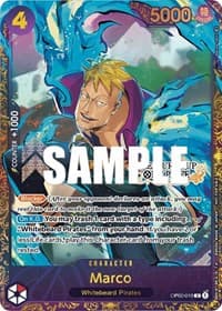 Marco (Treasure Cup) - One Piece Promotion Cards - One Piece Card Game card