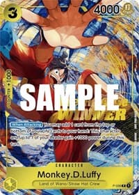 Monkey.D.Luffy (Pre-Release Tournament) (Winner) - One Piece Promotion Cards - One Piece Card Game card
