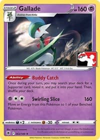 Gallade - Prize Pack Series Cards - Pokemon card