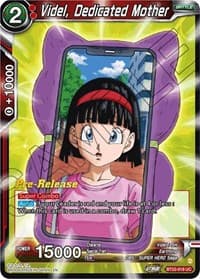 Videl, Dedicated Mother - Critical Blow Pre-Release Cards - Dragon Ball Super: Masters card