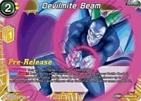Devilmite Beam - Critical Blow Pre-Release Cards - Dragon Ball Super: Masters card