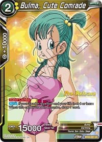 Bulma, Cute Comrade - Critical Blow Pre-Release Cards - Dragon Ball Super: Masters card