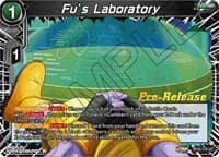 Fu's Laboratory - Critical Blow Pre-Release Cards - Dragon Ball Super: Masters card