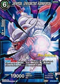 Janemba, Unexpected Appearance - Critical Blow Pre-Release Cards - Dragon Ball Super: Masters card