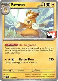 Pawmot - Prize Pack Series Cards - Pokemon card