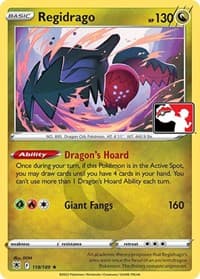 Regidrago - Prize Pack Series Cards - Pokemon card
