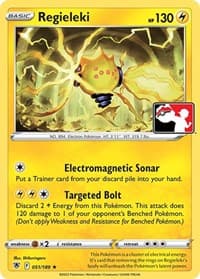 Regieleki - Prize Pack Series Cards - Pokemon card