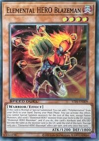 Elemental HERO Blazeman - Speed Duel: Tournament Pack 6 - YuGiOh card