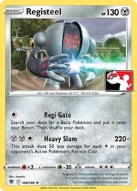 Registeel - Prize Pack Series Cards - Pokemon card