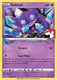 Sableye - Prize Pack Series Cards - Pokemon card