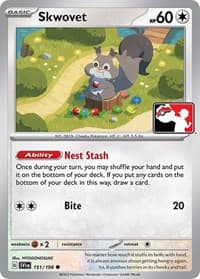 Skwovet - Prize Pack Series Cards - Pokemon card