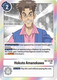Hokuto Amanokawa - Resurgence Booster - Digimon Card Game card