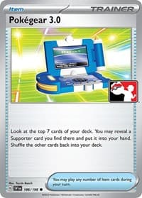 Pokegear 3.0 - Prize Pack Series Cards - Pokemon card