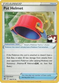Pot Helmet - 146/172 (Cosmos Holo) - Prize Pack Series Cards - Pokemon card