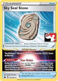Sky Seal Stone - Prize Pack Series Cards - Pokemon card