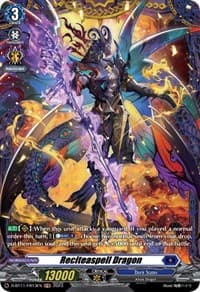 Reciteaspell Dragon (FR) - D-BT11: Clash of the Heroes - Cardfight Vanguard card