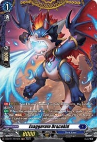 Exaggerate Dracokid (FR) - D-BT11: Clash of the Heroes - Cardfight Vanguard card