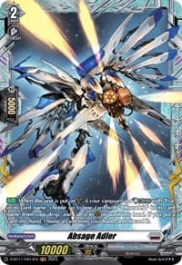 Absage Adler (FR) - D-BT11: Clash of the Heroes - Cardfight Vanguard card